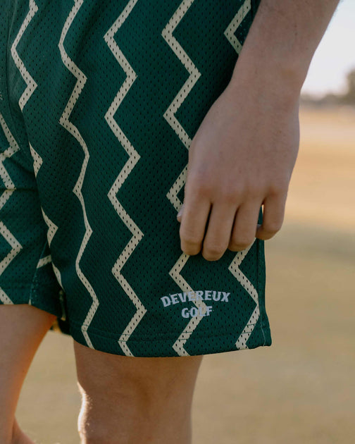 Pinstripe on sale golf shorts