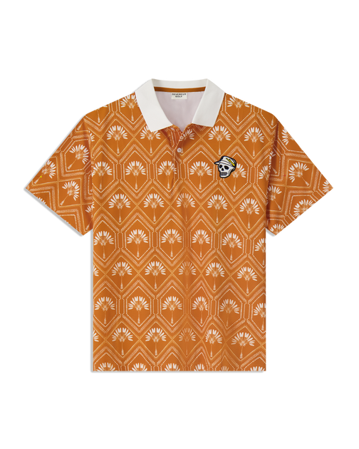 NO COFFEE × CLUBHAUS POLO SHIRT S/S NO COFFEE × CLUBHAUS POLO SHIRT S/S - Black | C