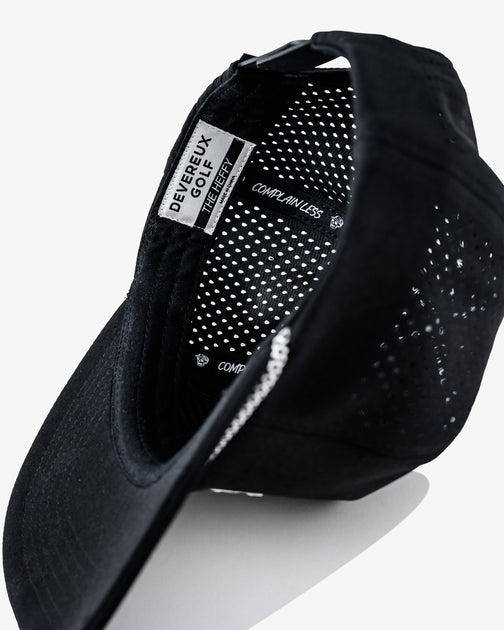 Skull Caddie Performance Rope Hat - Black | Devereux