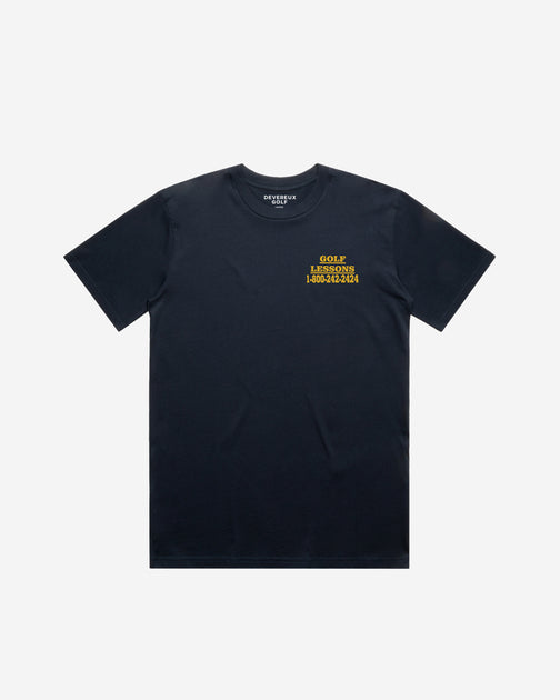Devereux Golf Lessons T-Shirt - Navy