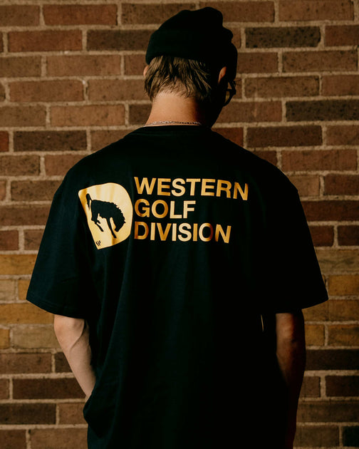 Western Golf Division Tee - Navy - Devereux