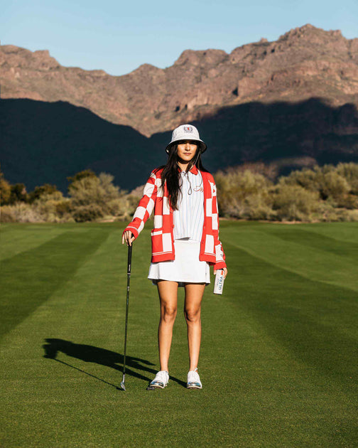 Women's golf cardigan sweaters sales
