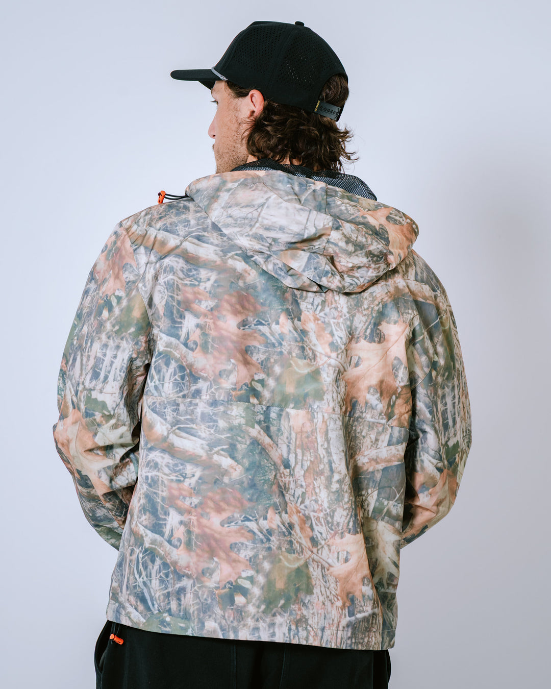 Camo Anorak Jacket - Men's Lightweight Golf Outerwear | Devereux