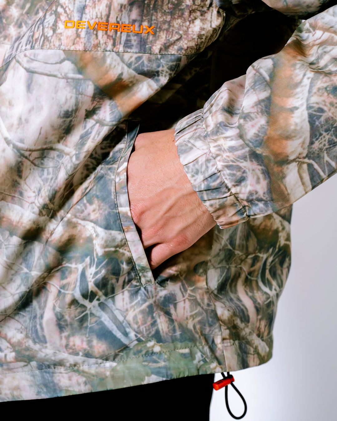 Camo Anorak Jacket - Men's Lightweight Golf Outerwear | Devereux