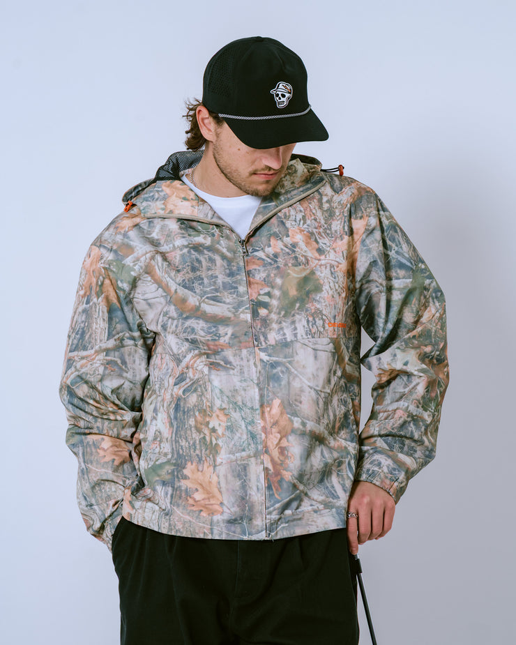 Camo Anorak Jacket - Men's Lightweight Golf Outerwear | Devereux