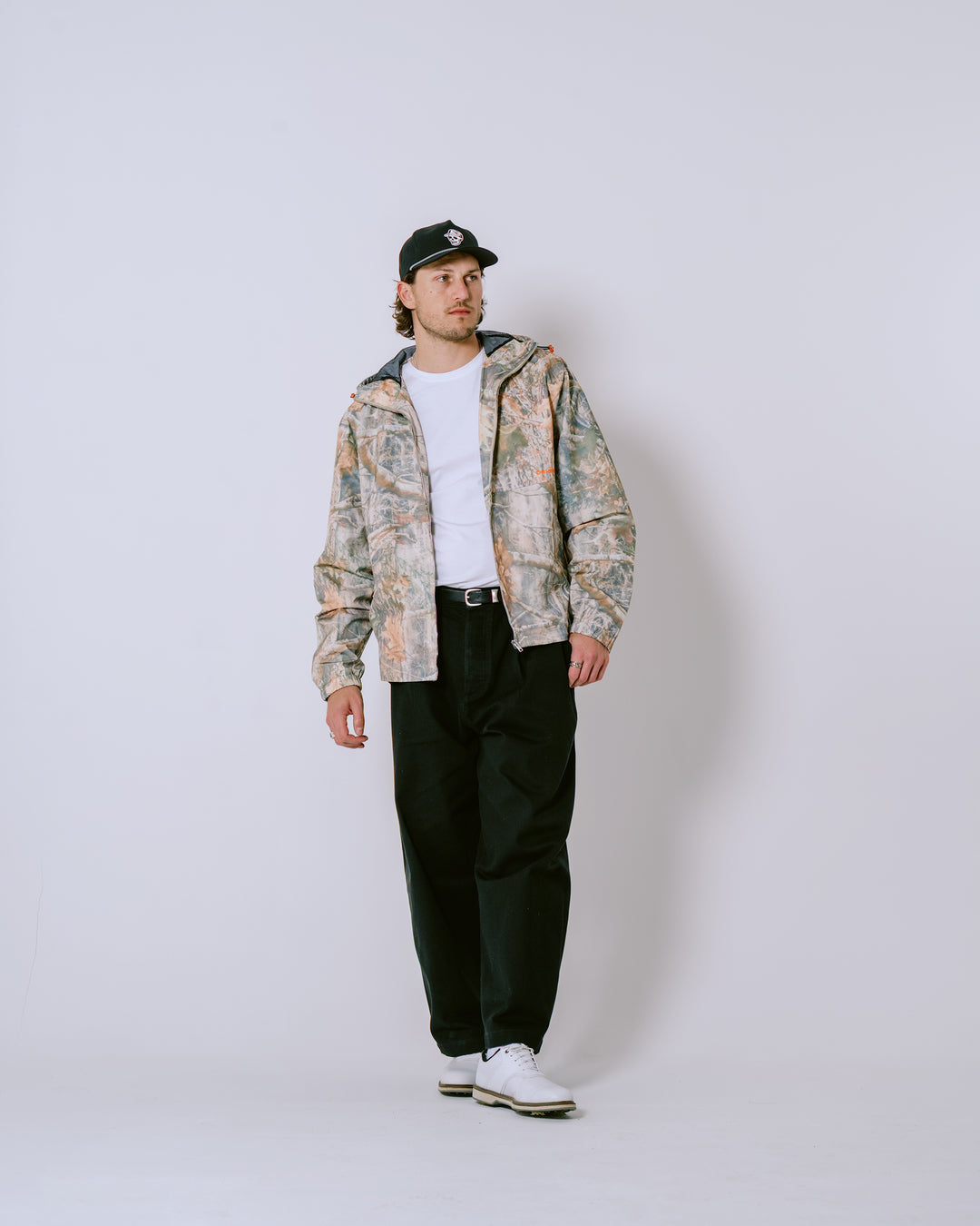 Camo Anorak Jacket - Men's Lightweight Golf Outerwear | Devereux
