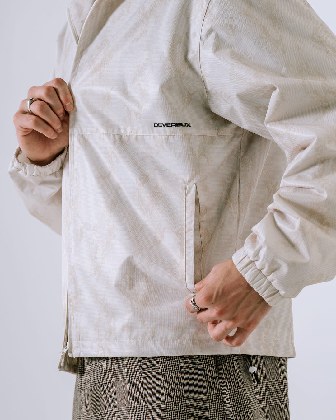 Anorak Jacket - Mineral Snake | Devereux