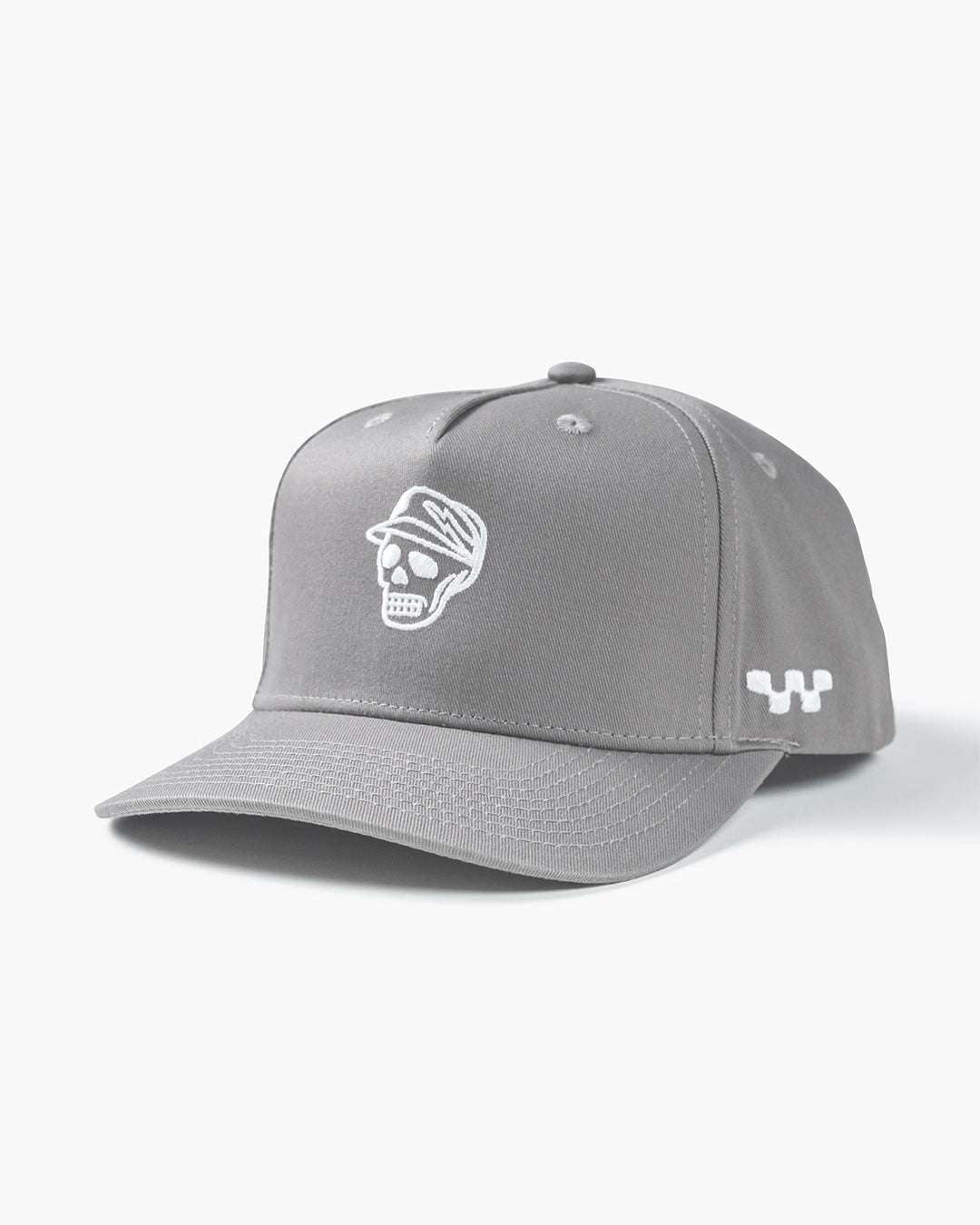 A-Player Skull Caddie Hat - Light Grey – Devereux