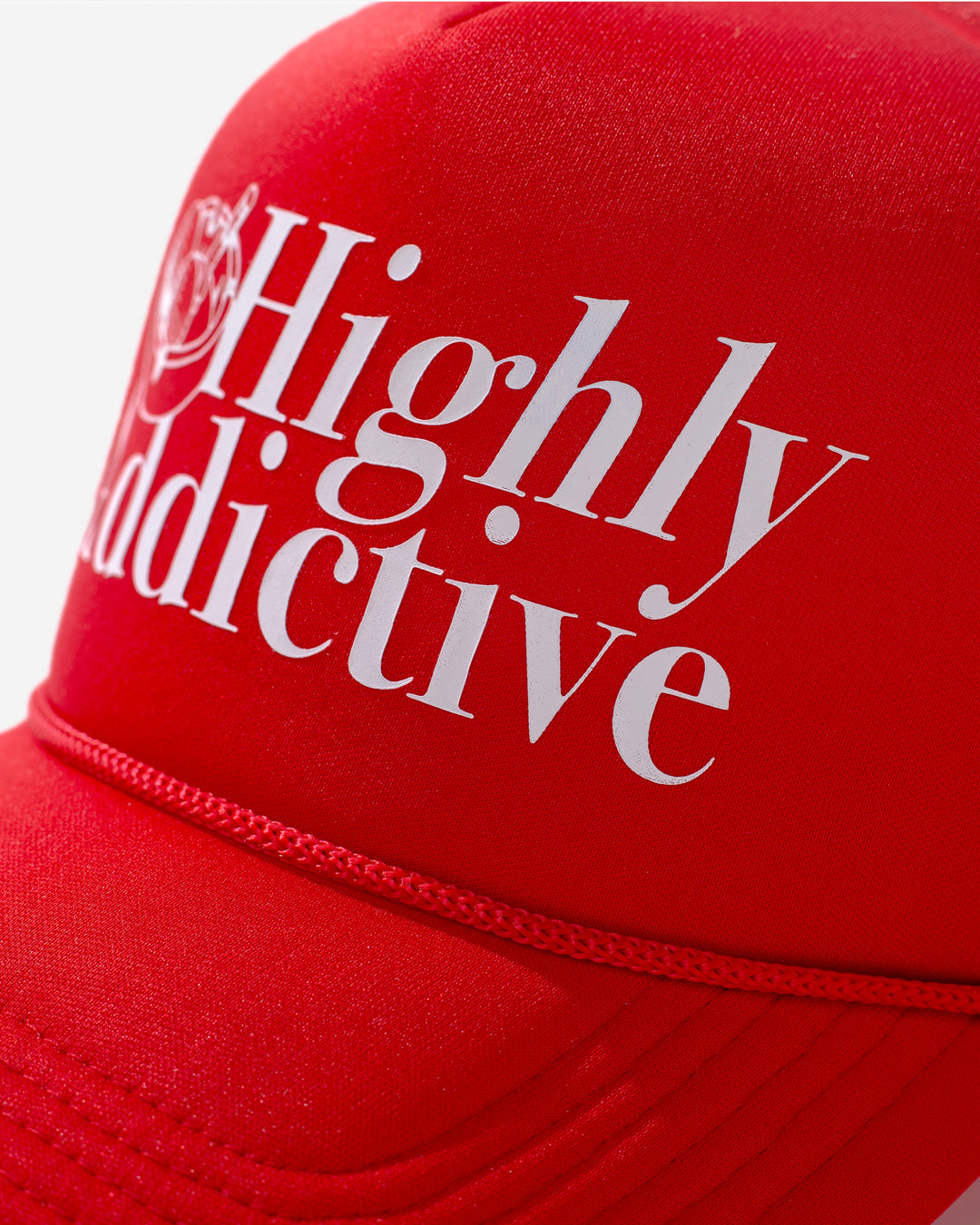 Highly Addictive Trucker Hat - Red – Devereux