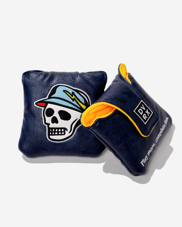 Icon Mallet Putter Cover - Navy Blue