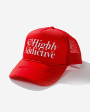 Highly Addictive Trucker Hat - Red