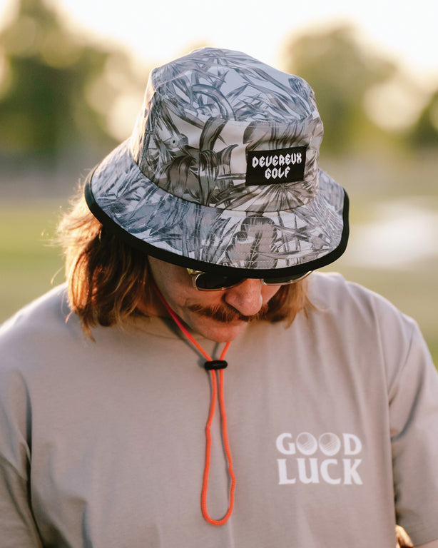 Camo Bucket Golf Hat - Devereux - Next Day Shipping