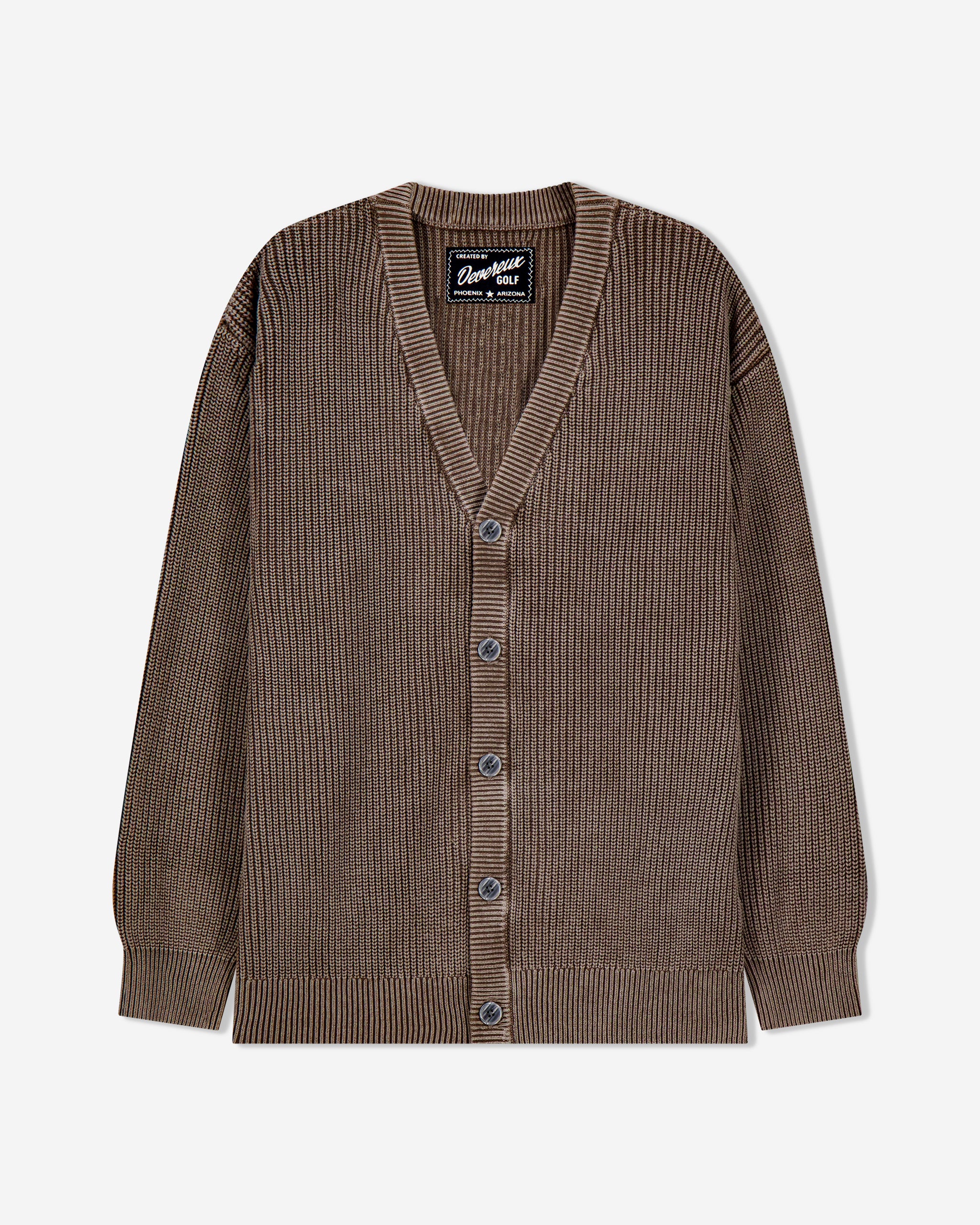 Fisherman Cardigan - Mushroom - Devereux