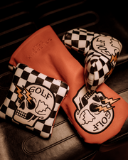 Shocker Skull Driver Cover - Orange