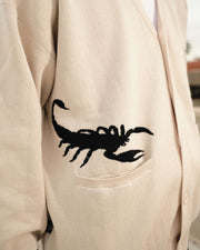 Scorpion Cardigan - Oat