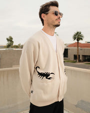 Scorpion Cardigan - Oat