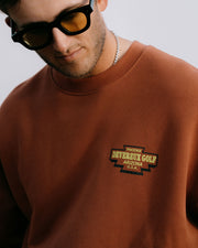 Golf Crewneck Orange Relaxed 