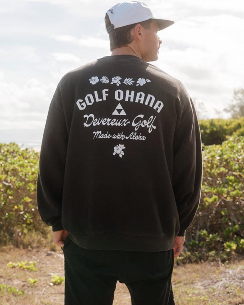 Black Golf Hoodies Sweatshirts Devereux