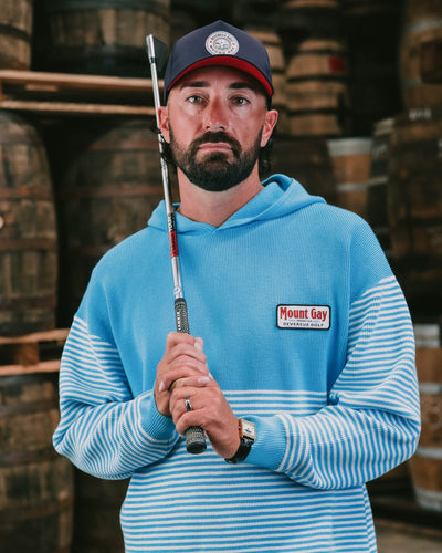 新品【DEVEREUX GOLF】 パーカー／ワッペン刺繍／ネイビー／S Men's Golf Apparel & Accessories | Modern Golf Style | Devereux