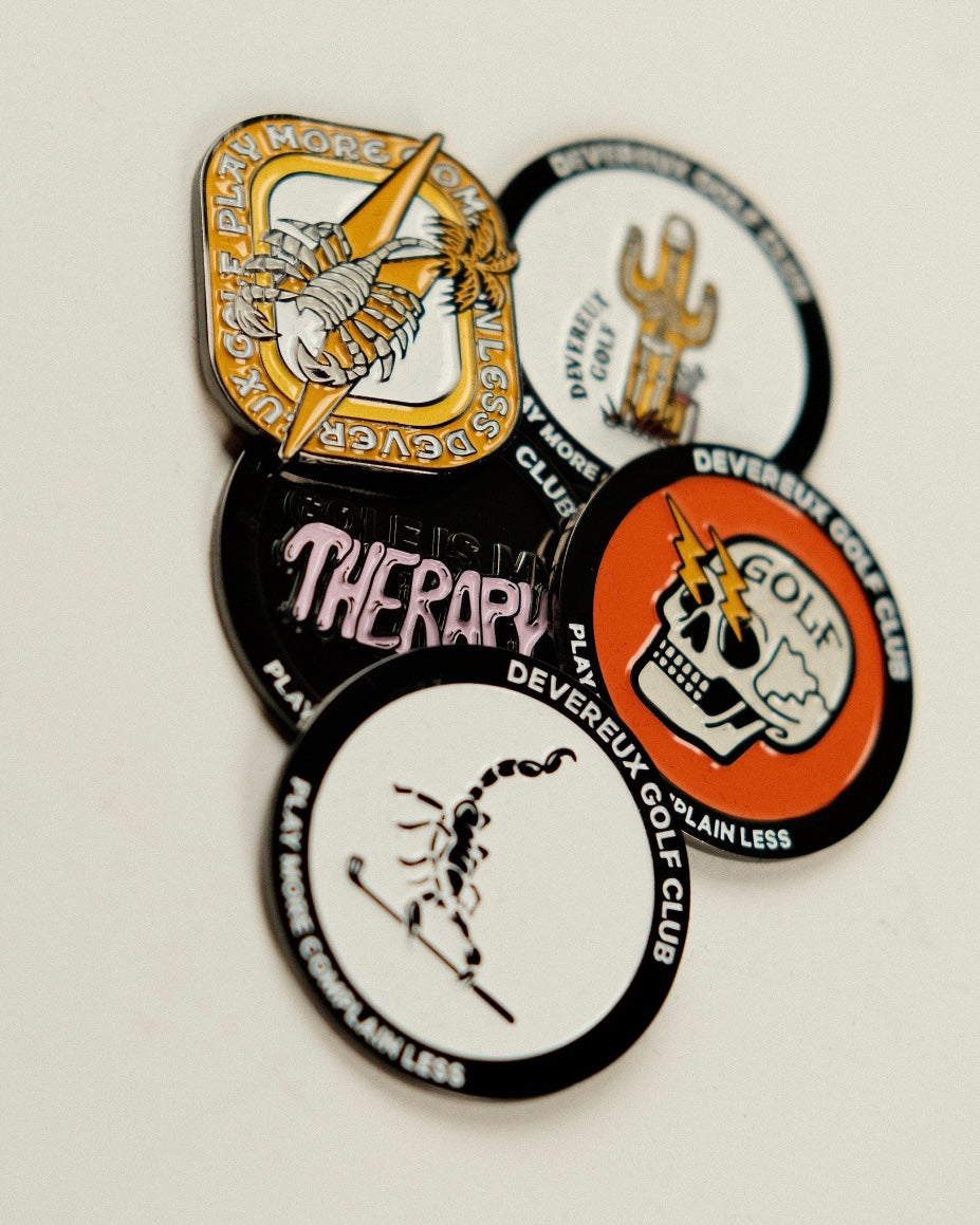 Golf Ball Markers, Golf Tac Pins & Accessories | Devereux