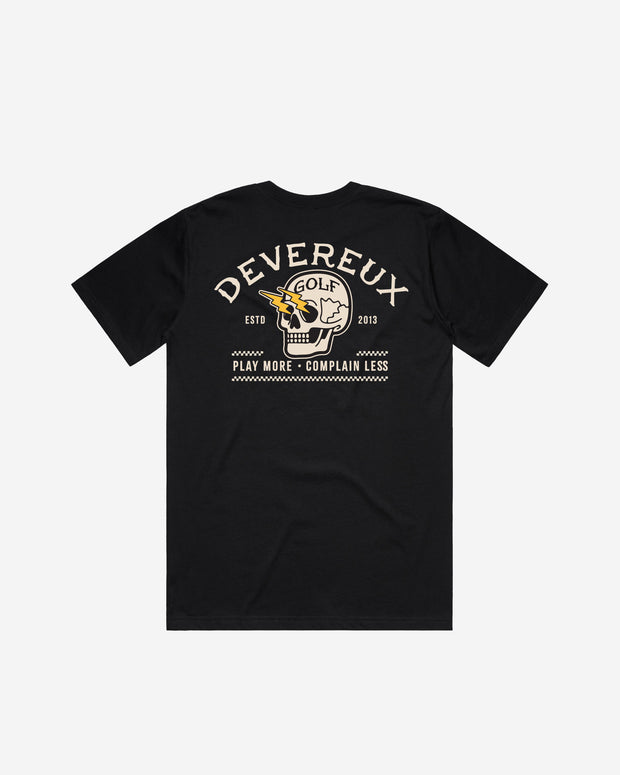 Shocker Skull Tee - Black