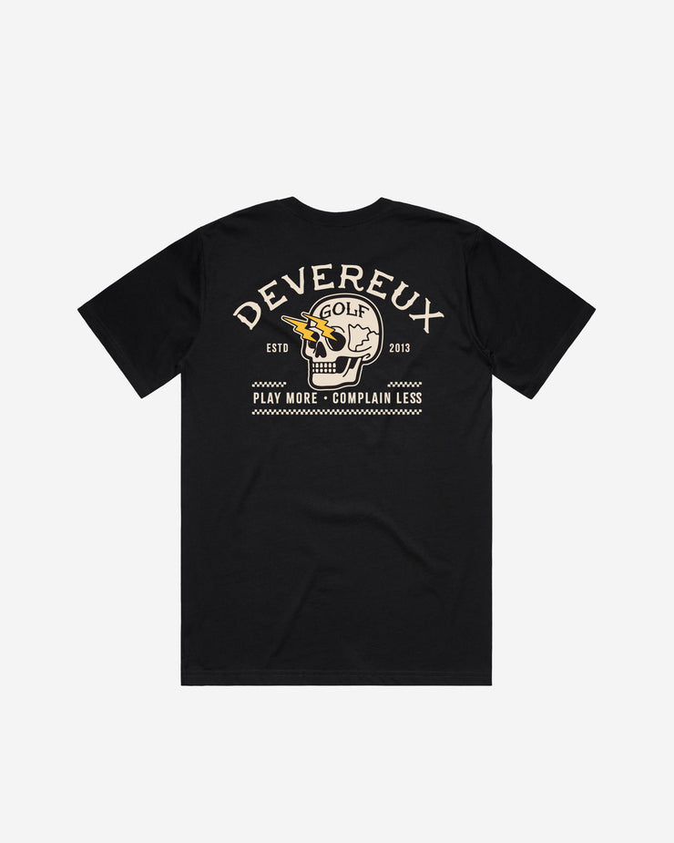 Shocker Skull Tee - Black