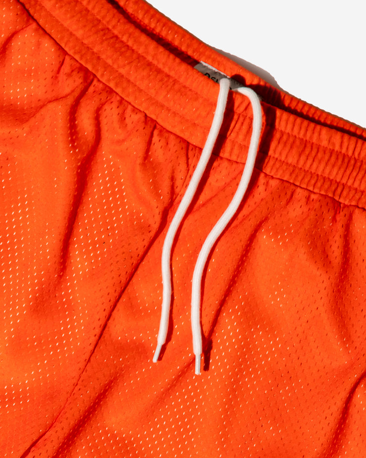 Mesh Athletic Shorts - Orange