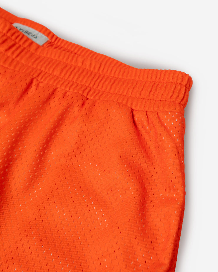 Mesh Athletic Shorts - Orange