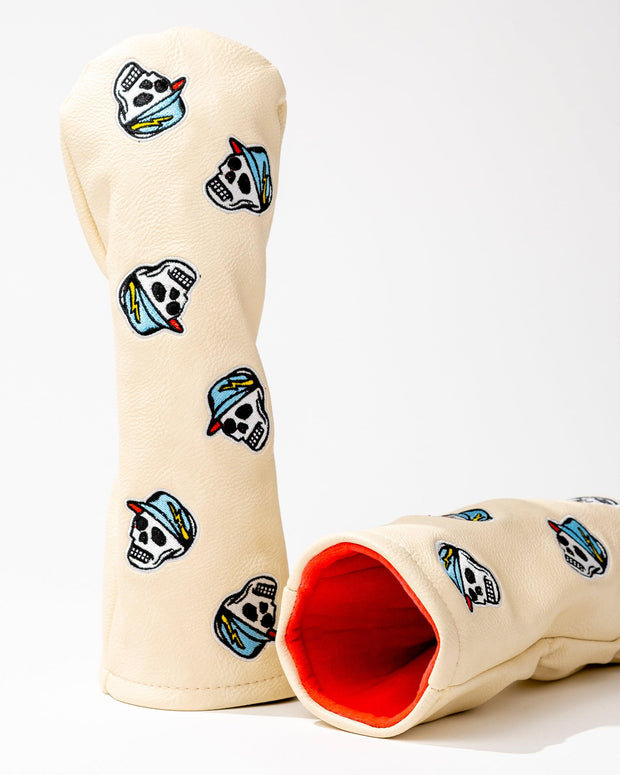 Icon Fairway Headcover - Bone