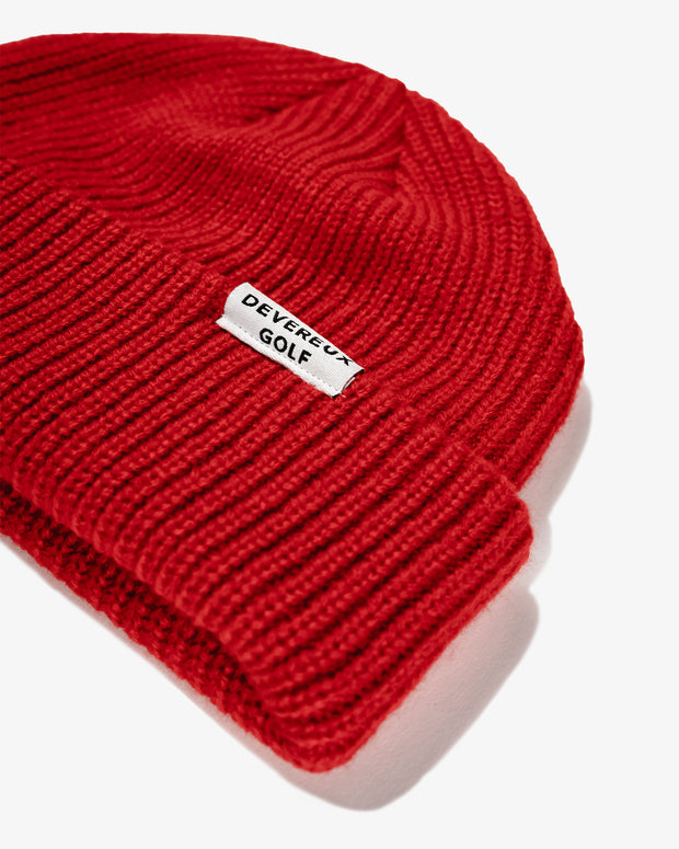 Fisherman Beanie - Red