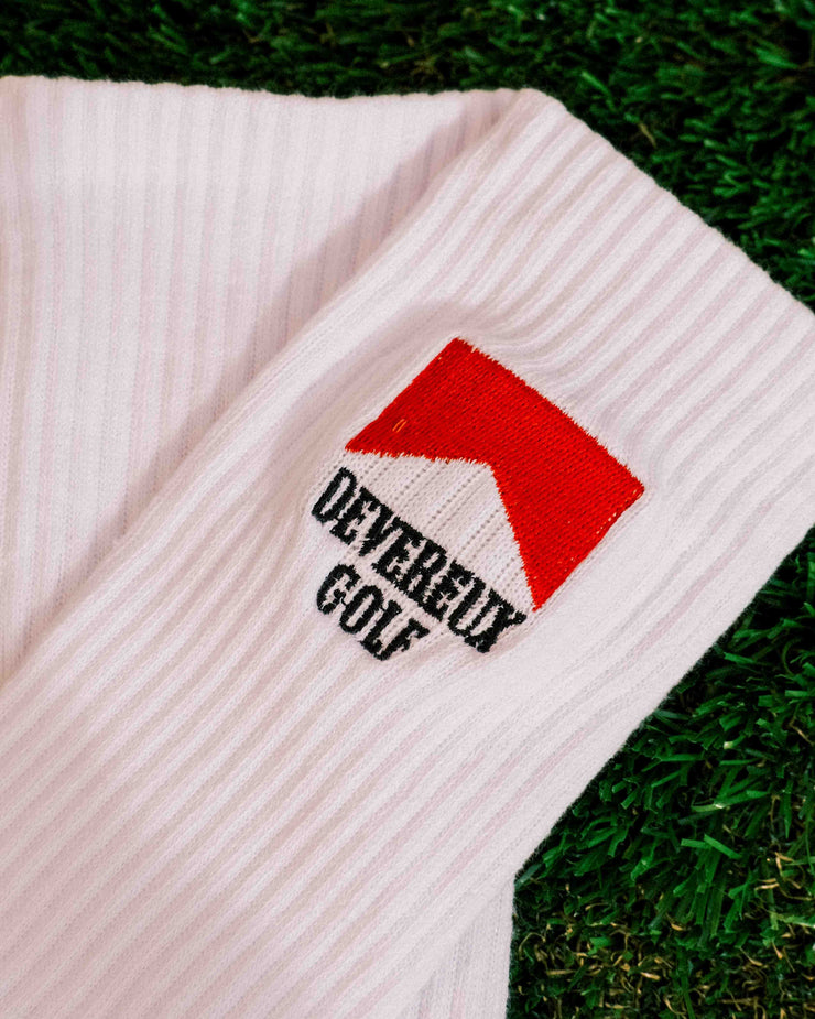 Devereux Golf Reds Sock