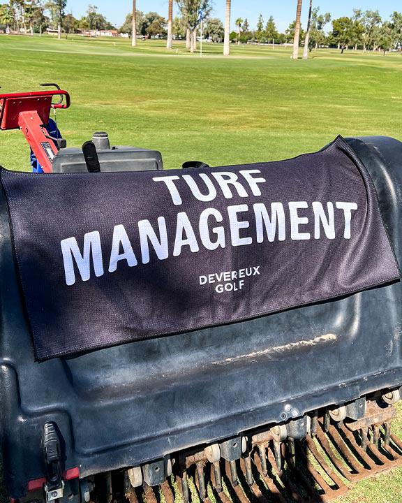 Turf Management Golf Towel