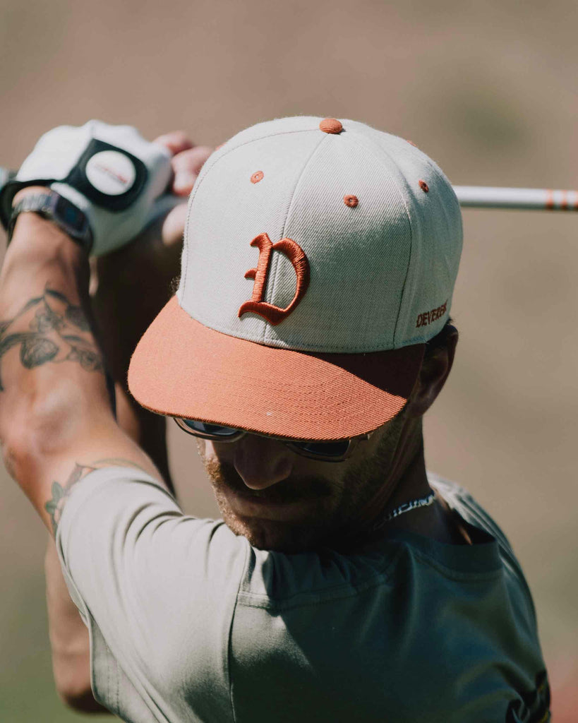 Mens Titleist Golf Hat adjustable Detroit Tigers Colors Blue And Orange Cap