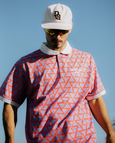 Seismic Polo - Purple / Orange