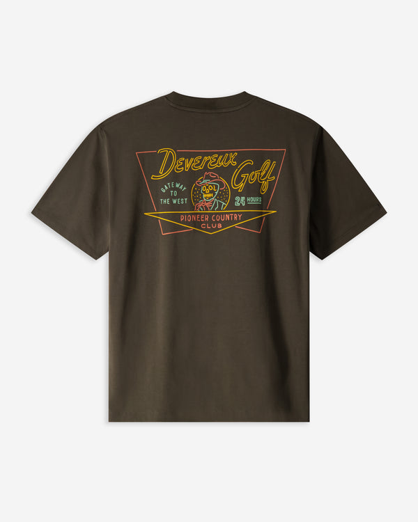 Open 24 Hours Tee - Faded Black