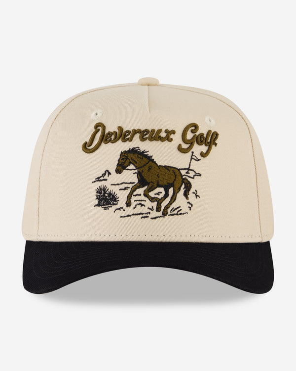 Rider Hat - Black / Cream