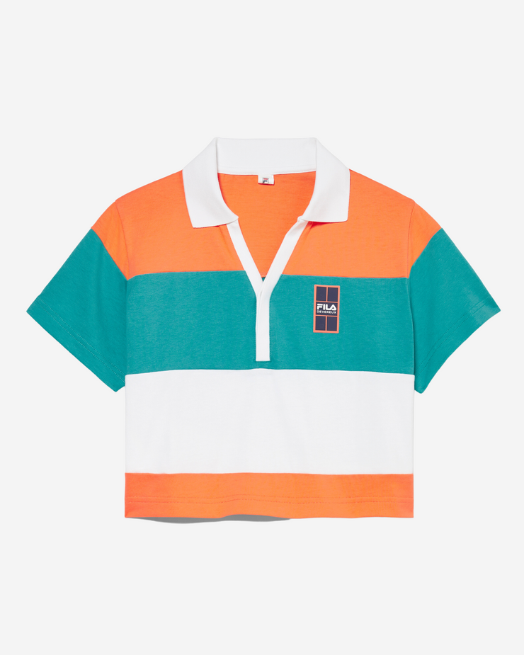 Fila polo womens green sales