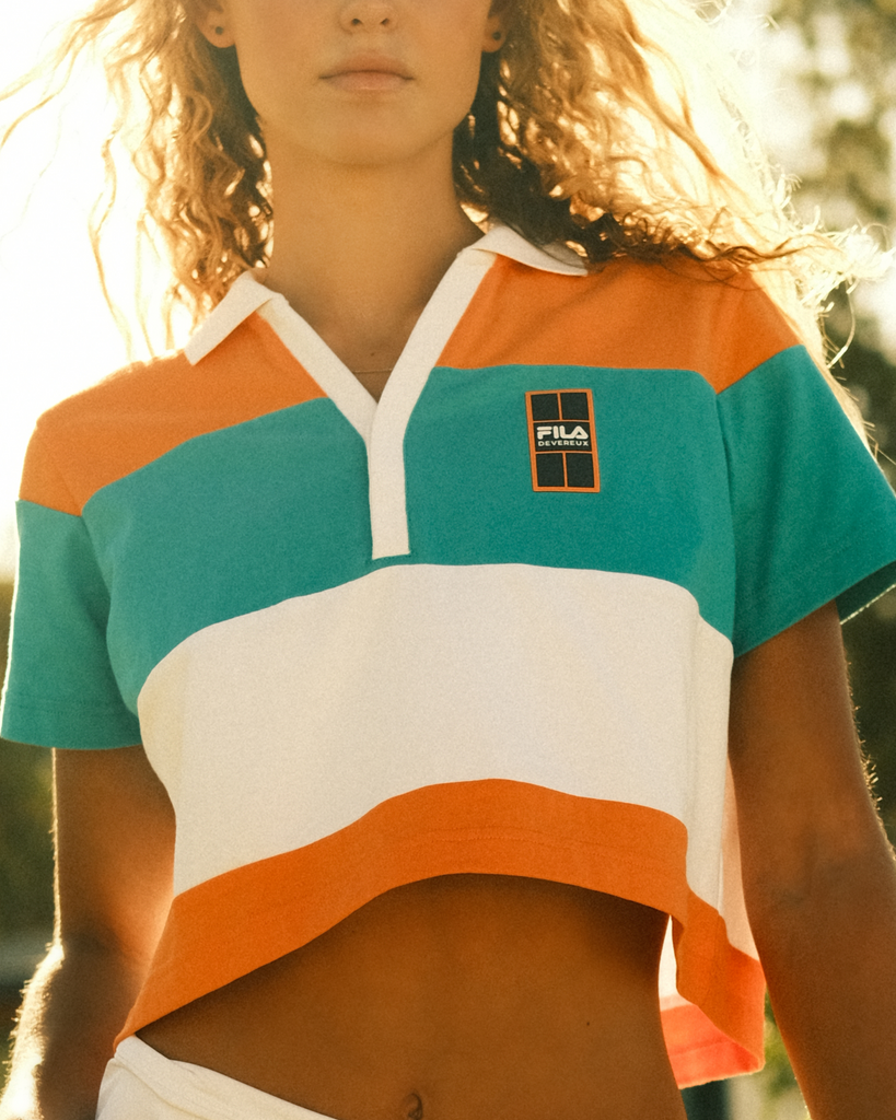 Fila cropped sale polo