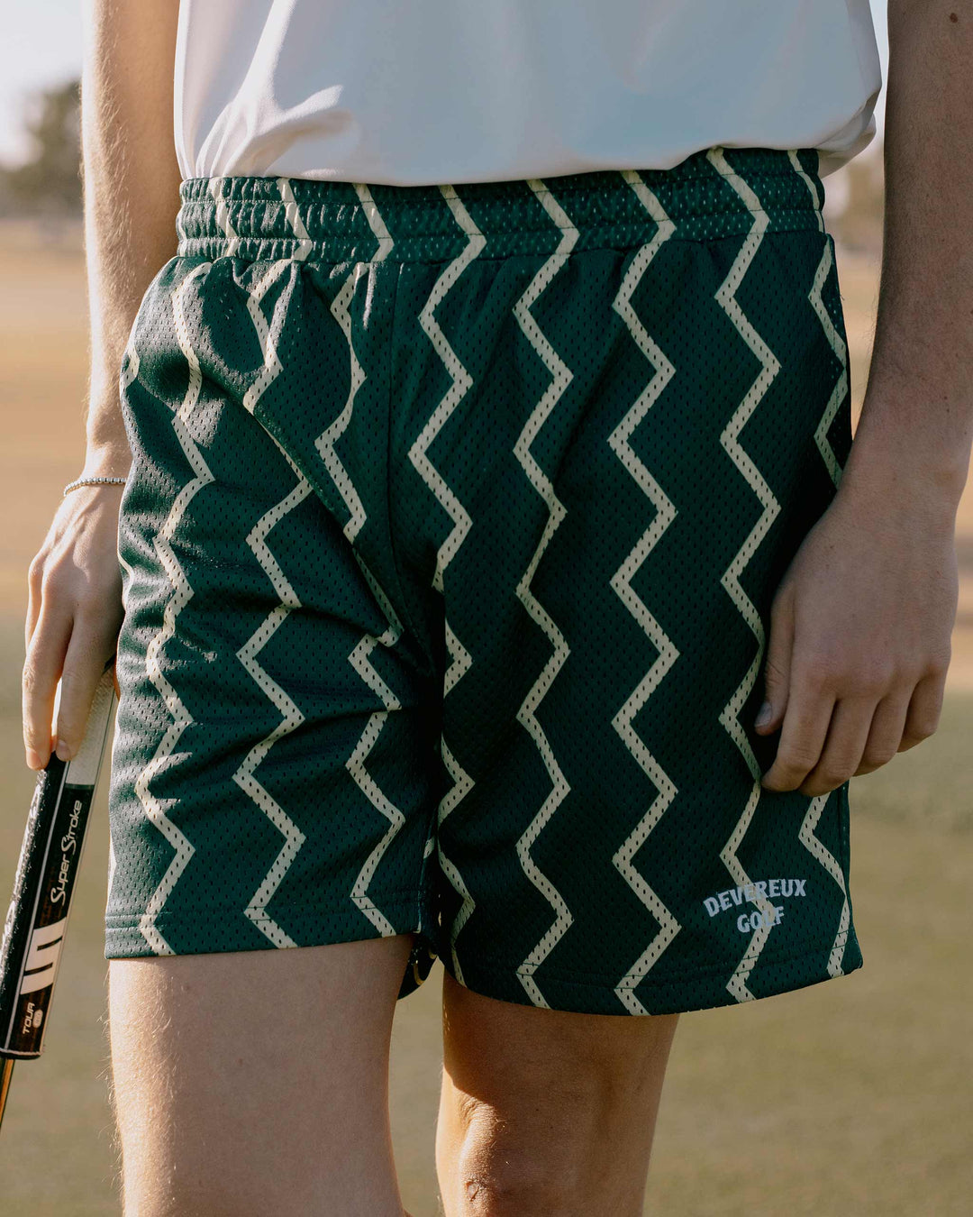 GOOLD GOLF ROCKERS NYLON SHORTS XL オリーブ Big-Tall-Stretch-Solid-Short-