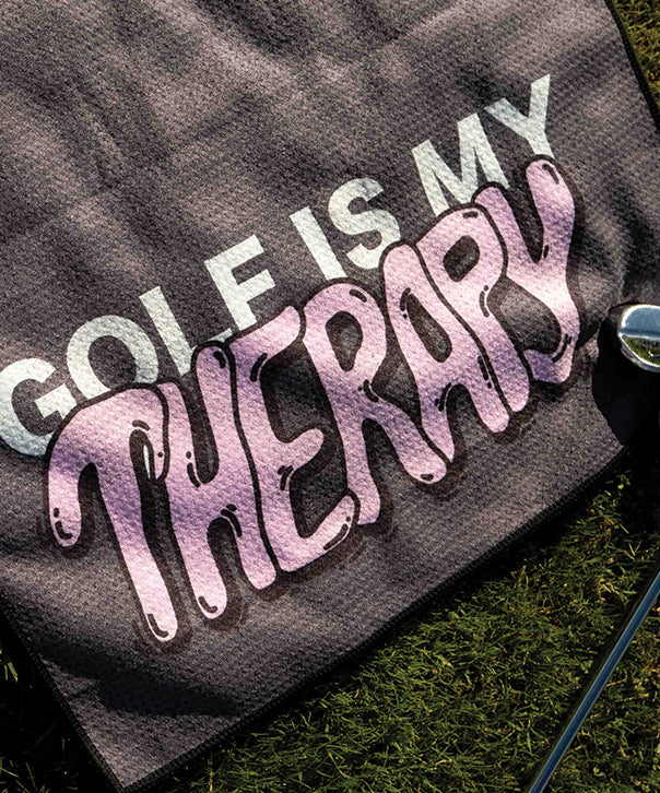 Golf Is My Therapy Towel