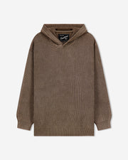 brown men's golf hoodie sweater