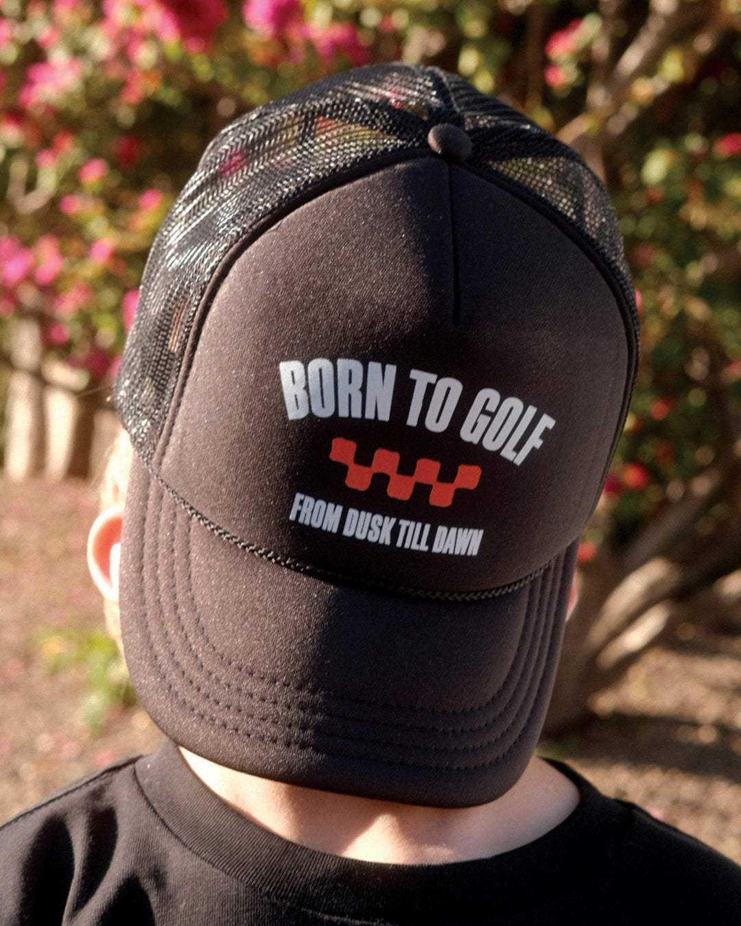 DEVEREUX GOLF Born to Golf チェッカーリブニット