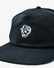 Heffy Skull Caddie Hat - Black