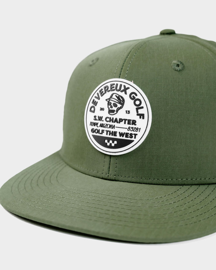 Players Patch Hat - Olive