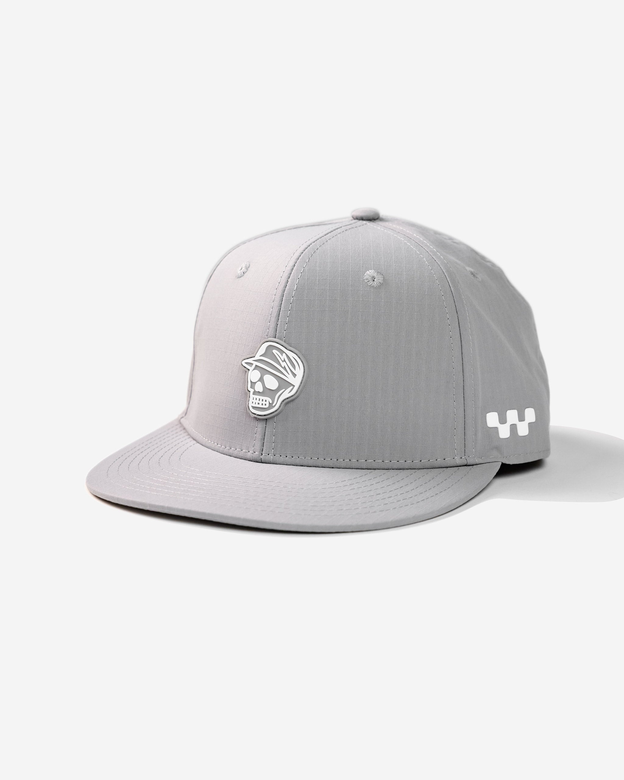 Players Skull Caddie Hat - Grey - Devereux Golf