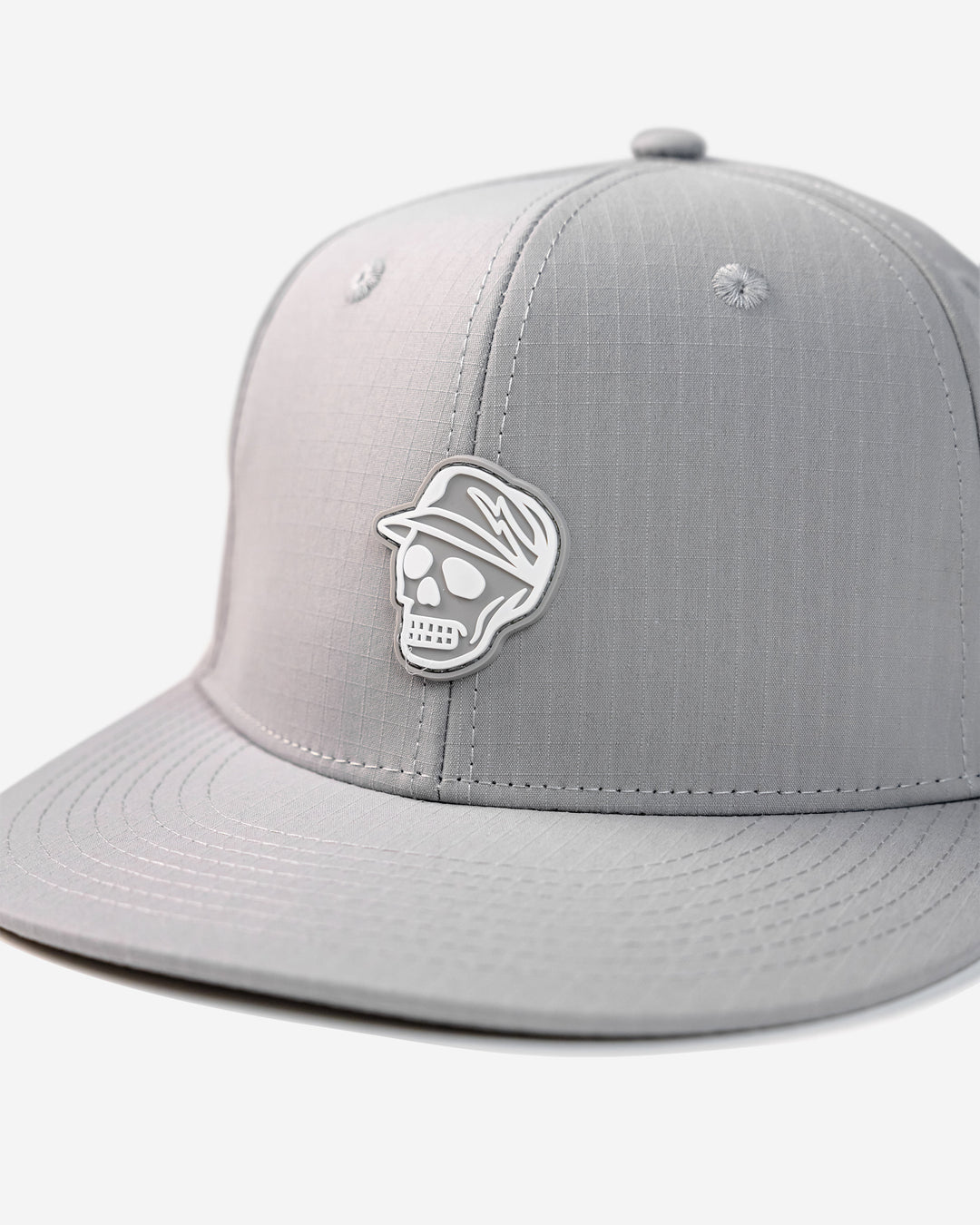 Players Skull Caddie Hat - Grey - Devereux Golf