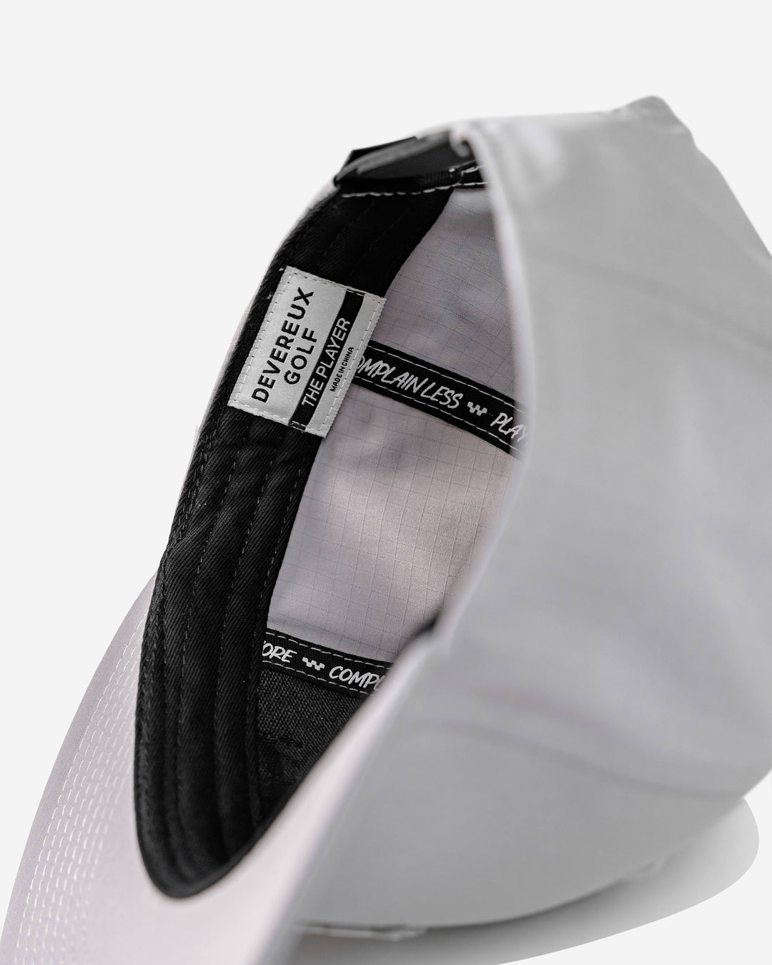 Players Skull Caddie Hat - Grey - Devereux Golf