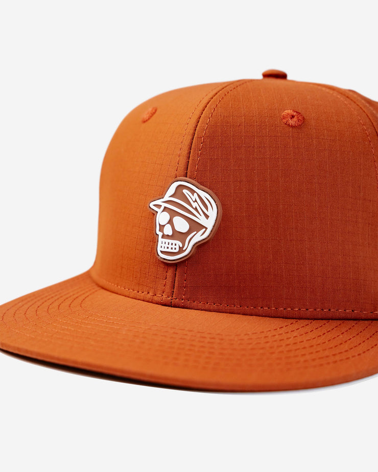 Players Skull Caddie Hat - Clay