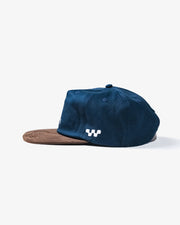 Heffy Scorpion Two Tone Hat - Navy/Brown