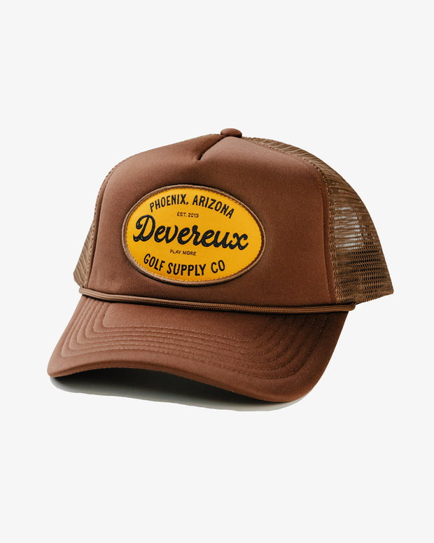 Golf Supply Co Foam Trucker - Brown